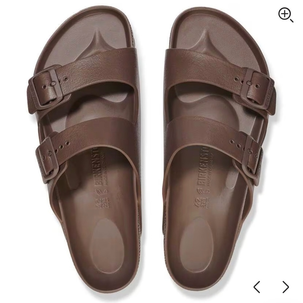 Birkenstock Eva in “Roast” Brown, Double Strap Sandals Size 38 (US 7.5) - Picture 10 of 14